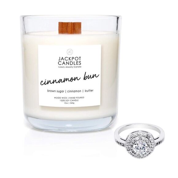 NWT Jackpot Candles Candle with Ring Inside (Ring Valued at $5 - $5,000) - Picture 5 of 9